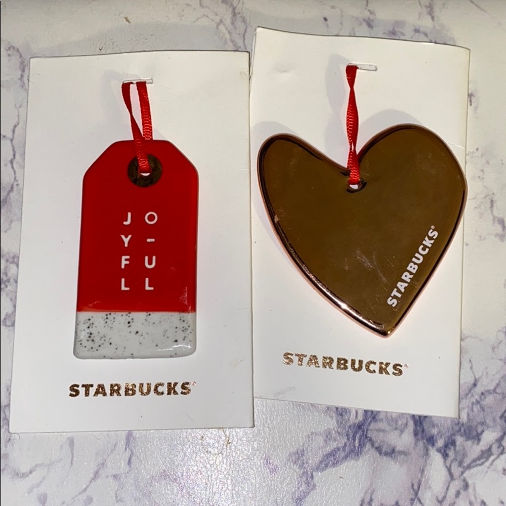 Starbucks ornaments